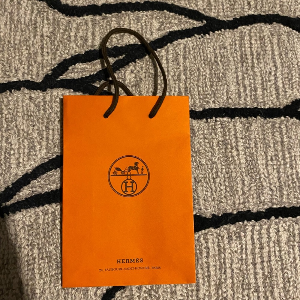 Authentic Hermès Orange Bag